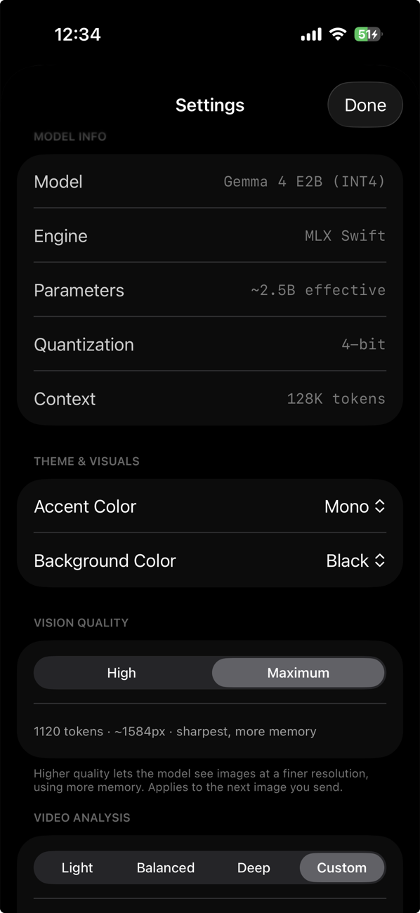 Sunday model info and theme settings